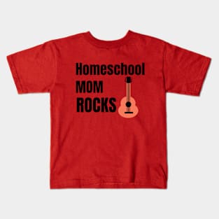 Homeschool Mom Rocks Kids T-Shirt